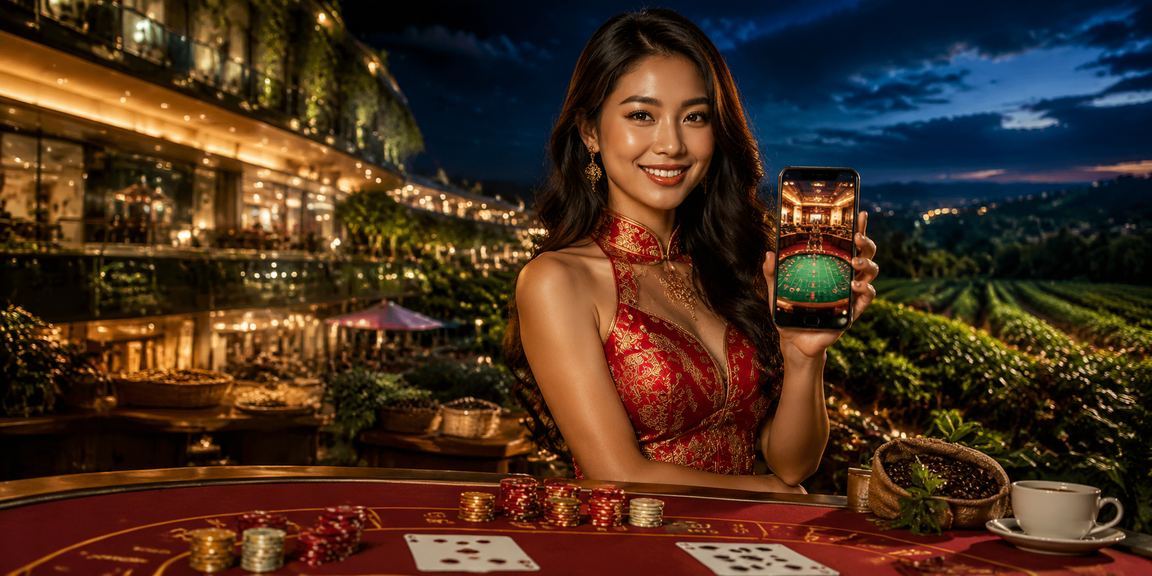 Phụ nữ Sài Gòn mặc áo dài sử dụng ứng dụng casino trên điện thoại di động